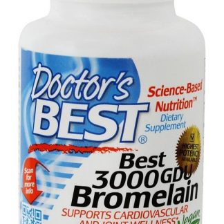 3000 Bromelain do GDU 500 mg . - Cápsulas vegetarianas 90 Doctor's Best