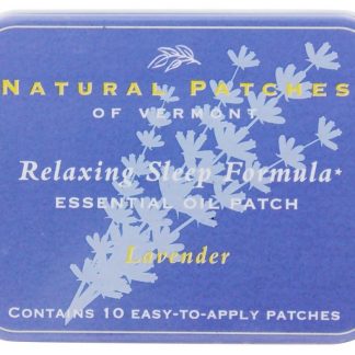 Fórmula de sono relaxante óleo essencial remendos corpo lavanda - 10 Patch (s) Anteriormente Naturopatch Natural Patches of Vermont
