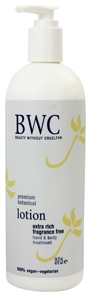 Loção Mão & Corpo Tratamento Extra Rico Fragrância Livre - 16 fl. oz. Beauty Without Cruelty
