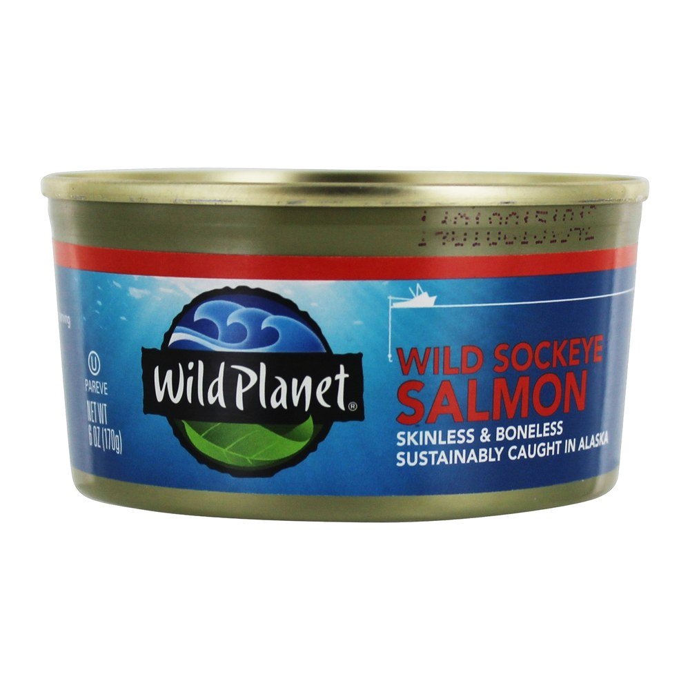 Sockeye de salmão selvagem do Alasca - 6 oz. Wild Planet