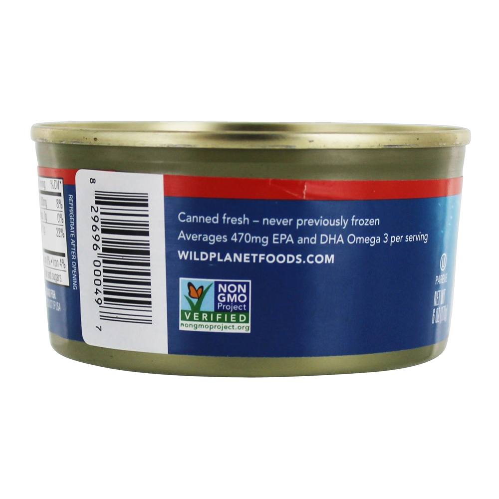 Sockeye de salmão selvagem do Alasca - 6 oz. Wild Planet - Imagem 3