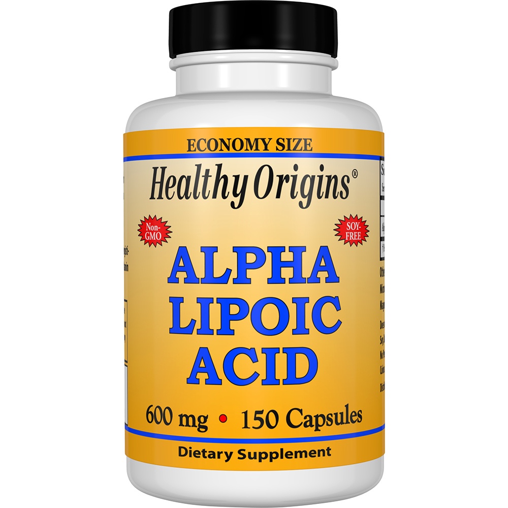 Ácido Alpha-Lipóico 600 mg. - Cápsulas 150 Healthy Origins