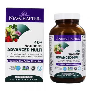 Multivitamínico avançado para mulheres 40 Plus - 96 Comprimidos vegetarianos New Chapter