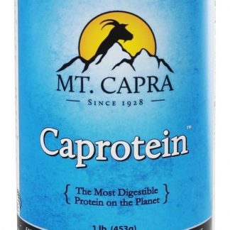 Caproteína Premium Leite de Cabra Proteína Baunilha Sabor - 1 lb. Mt. Capra Products