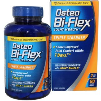 Suplemento de Tripla Potência para a Saúde da Articulação - 80 Comprimidos revestidos Osteo Bi-Flex