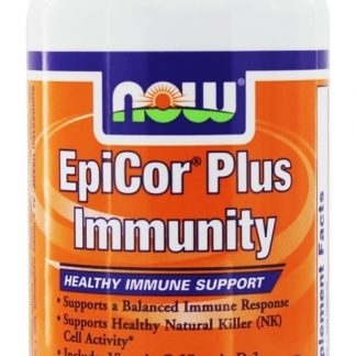 EpiCor Plus Para Imunidade - Cápsulas vegetarianas 60 NOW Foods