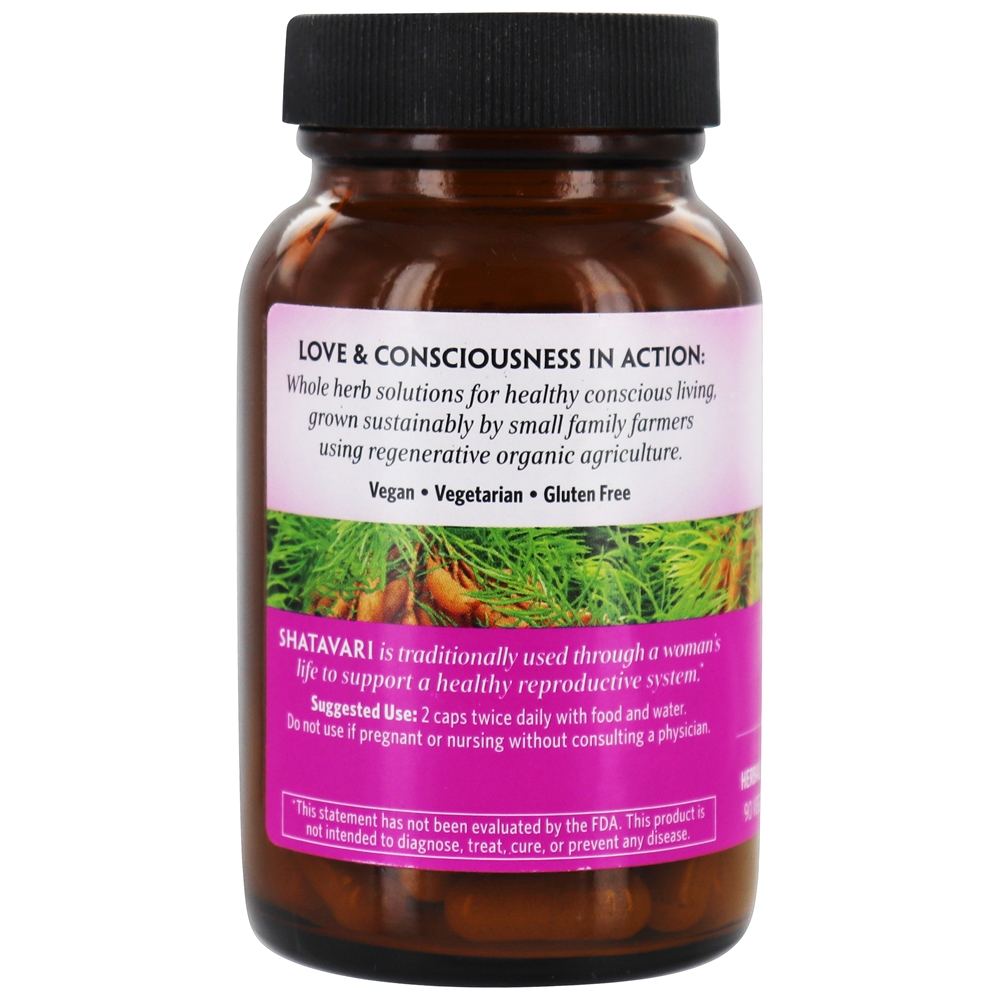 Shatavari Hormonal Balance - Cápsulas vegetarianas 90 Organic India - Imagem 3