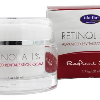 Retinol Um 1% Avançado Revitalização Face Creme Radiante Pele - 1.7 oz. Life-Flo
