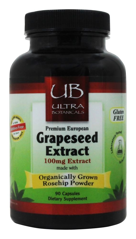 Extrato de Uva Premium Europeu 100 mg. - Cápsulas 90 Ultra Botanicals