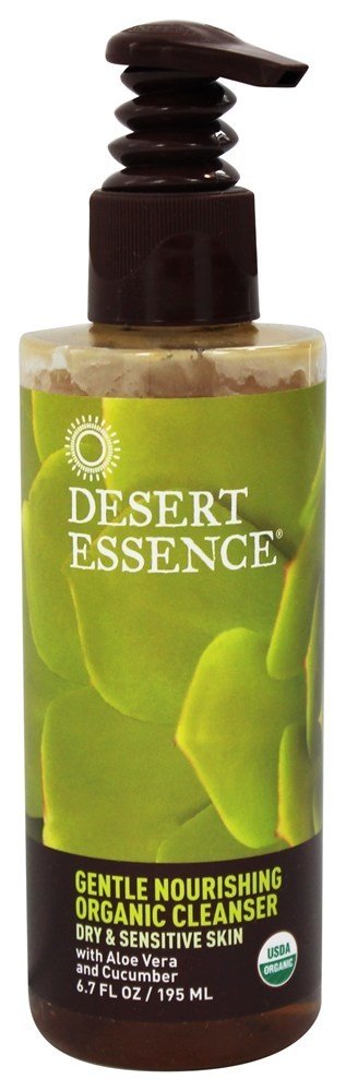 Limpador Orgânico Nutritivo Suave Para Pele Seca e Sensível - 6.7 fl. oz. Desert Essence