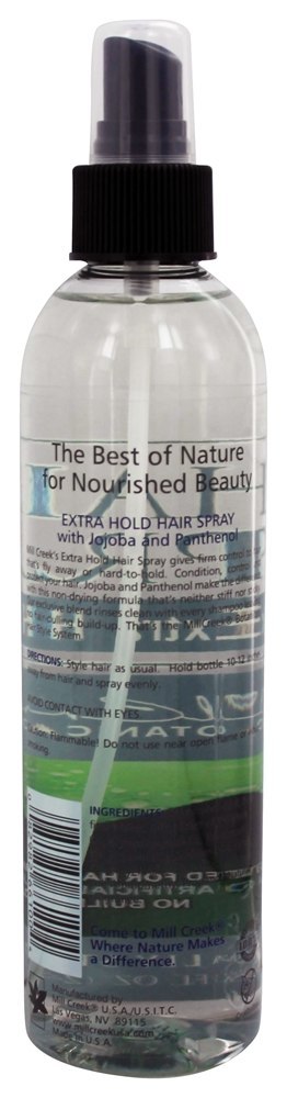 Spray de Cabelo Extra Hold - 8 fl. oz. Mill Creek Botanicals - Imagem 2