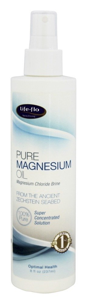 Pure Cloreto De Magnésio De Magnésio Do Óleo De Salmoura - 8 fl. oz. Life-Flo