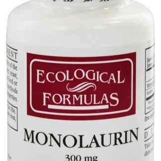 Monolaurina 300 mg. - Cápsulas 90 (anteriormente Cardiovascular Research ) Ecological Formulas
