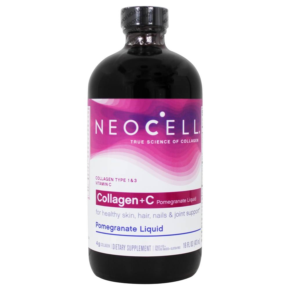 Colágeno + C Líquido de Romã 4000 mg. - 16 fl. oz. NeoCell