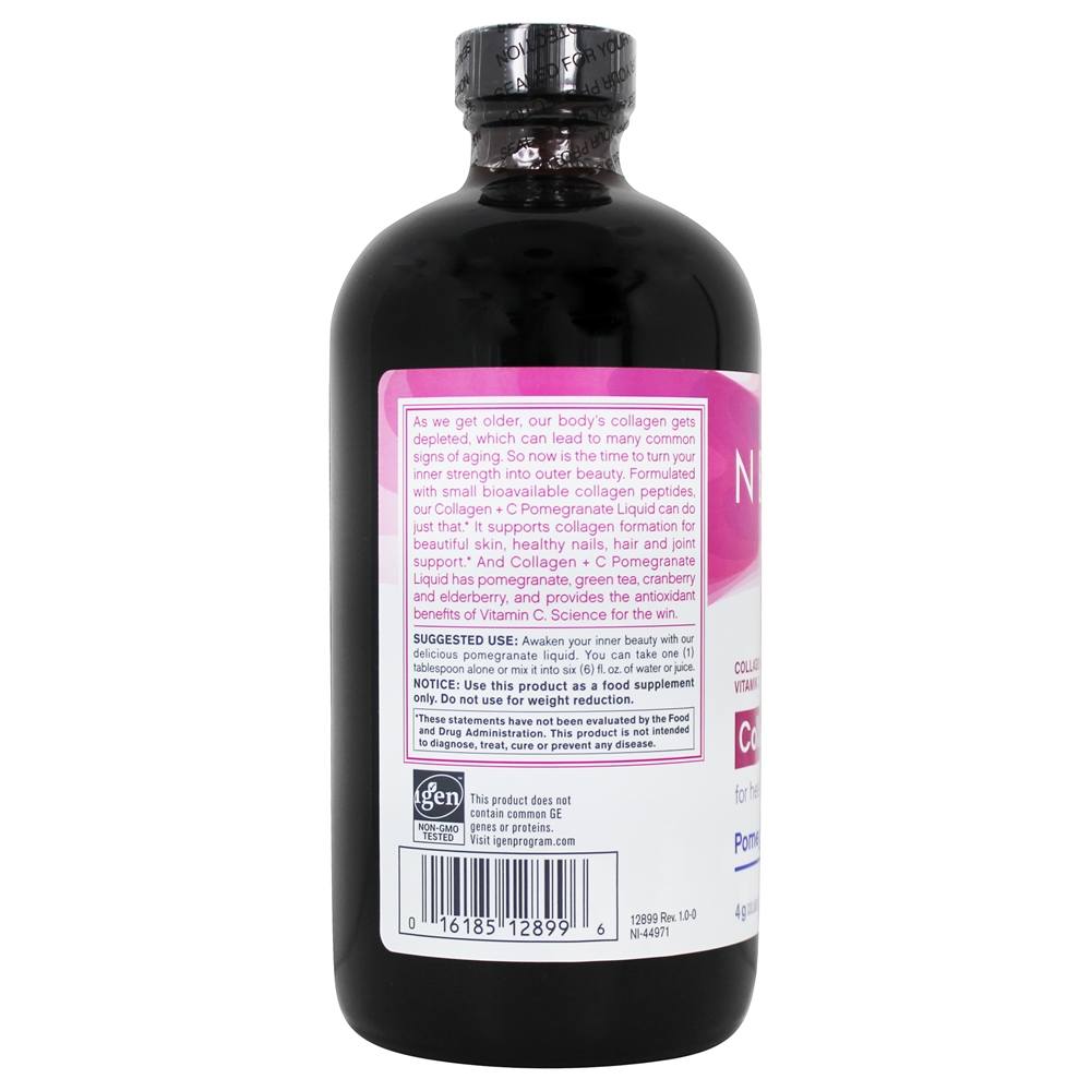 Colágeno + C Líquido de Romã 4000 mg. - 16 fl. oz. NeoCell - Imagem 3