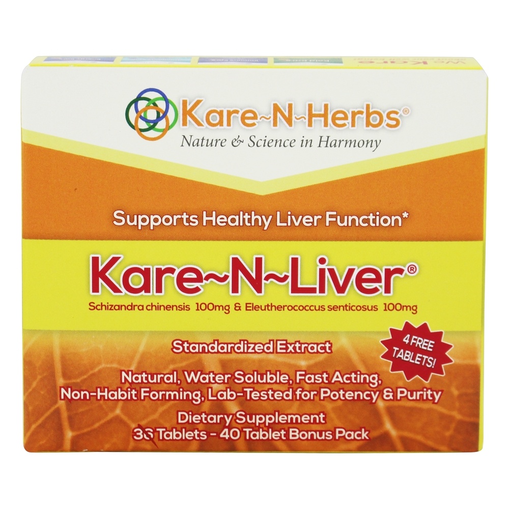 Kare - N - Fígado - 40 Tablet (s) Kare-N-Herbs