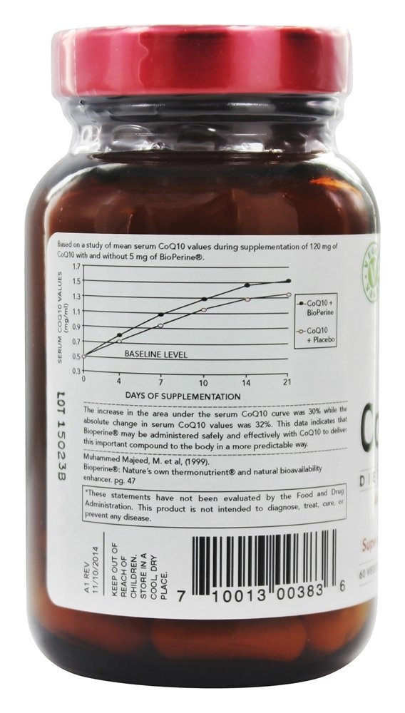Coenzima Q10 300 mg. - Cápsulas 60 Olympian Labs - Imagem 3