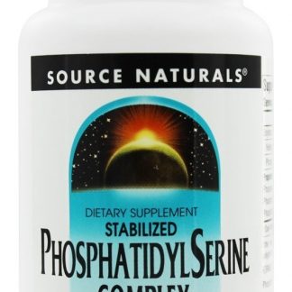 Complexo Estabilizado de Fosfatidil Serina 500 mg. - 60 Softgels Source Naturals