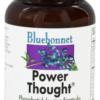 Power Thought Fórmula de Fosfatidilserina - 60 Cápsulas Bluebonnet Nutrition
