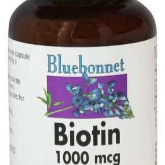 Biotina 1000 mcg. - Cápsulas vegetarianas 90 Bluebonnet Nutrition