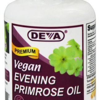Óleo de Prímula Vegano - Cápsulas vegetarianas 90 Deva Nutrition