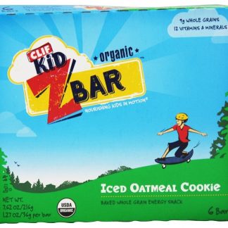 Biscoito de Aveia Gelado Orgânico Kid ZBar - 6 Barras Clif Bar