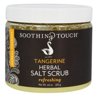 De ervas Sal Esfregar Refrescante Tangerina - 20 oz. Soothing Touch