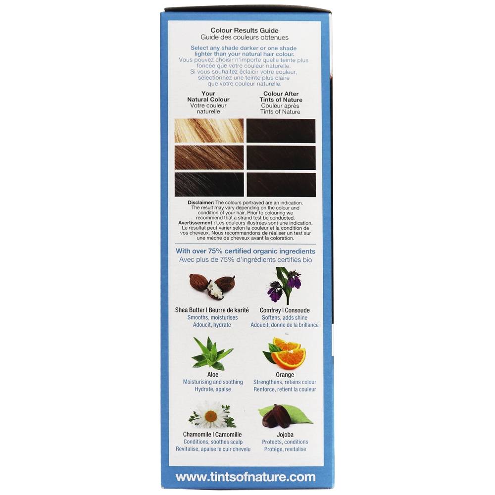 Condicionamento Permanente Cabelo Cor 4n Natural Médio Marrom - 4.4 fl. oz. Tints Of Nature - Imagem 5