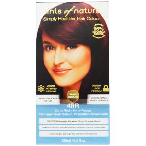 Condicionamento Permanente Cor do Cabelo 4RR Terra Vermelha - 4.4 fl. oz. Tints Of Nature