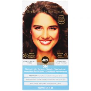 Condicionamento Permanente Cor de Cabelo 5N Castanho Claro Natural - 4.4 fl. oz. Tints Of Nature