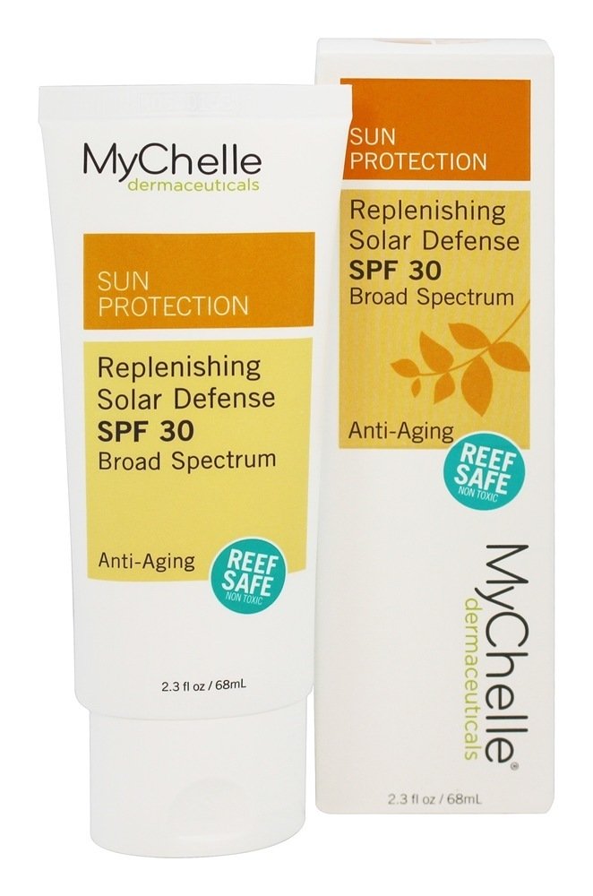 Reabastecendo Solar Defesa Sol Proteção Loção Anti-Envelhecimento 30 SPF - 2.3 fl. oz. MyChelle Dermaceuticals