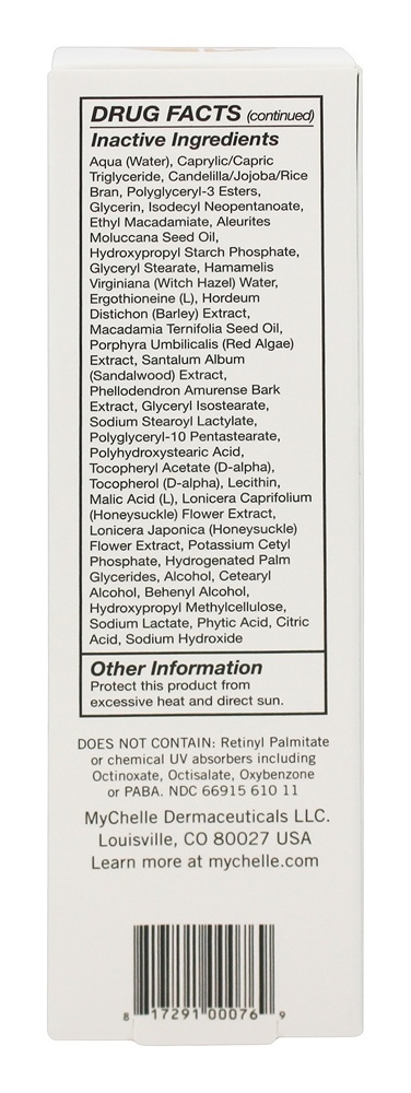 Reabastecendo Solar Defesa Sol Proteção Loção Anti-Envelhecimento 30 SPF - 2.3 fl. oz. MyChelle Dermaceuticals - Imagem 2