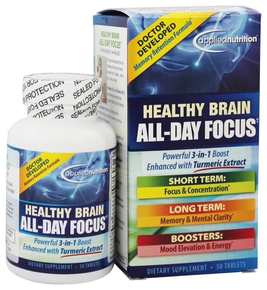 Cérebro Saudável Foco para o Dia Todo - 50 Tablets Applied Nutrition