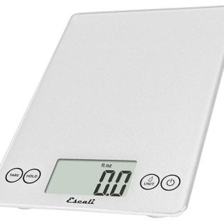 Balança Digital Arti Glass para Alimentos 157SS Prata Brilhante Escali