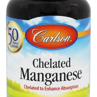 Manganês Quelatado 20 mg. - 250 Tablets Carlson Labs