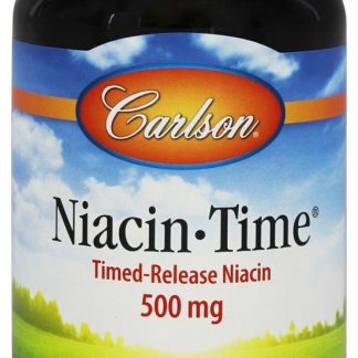 Tempo de Niacina 500 mg. - 250 Tablets Carlson Labs