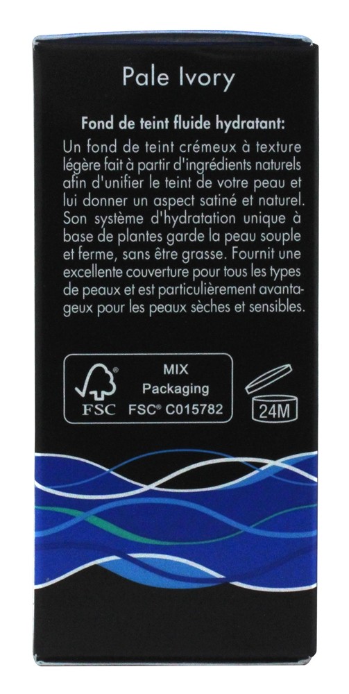 Fundação Líquida Hidratante Marfim Pálido 18 SPF - 1 fl. oz. Gabriel Cosmetics Inc. - Imagem 4