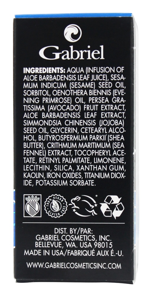 Base Líquida Hidratante Natural Bege 18 SPF - 1 fl. oz. Gabriel Cosmetics Inc. - Imagem 3