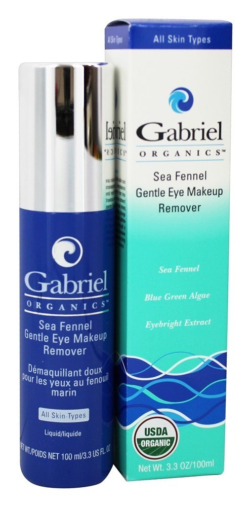 Orgânicos Mar Erva-doce Suave Olho Maquiagem Removedor - 3.3 fl. oz. Gabriel Cosmetics Inc.