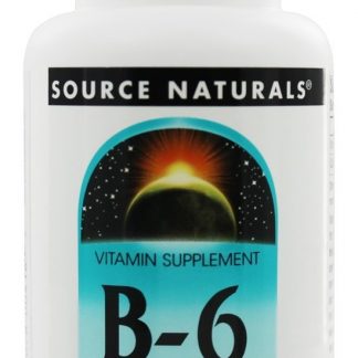 B6 Cronometrada Liberar 500 mg. - 100 Tablets Source Naturals