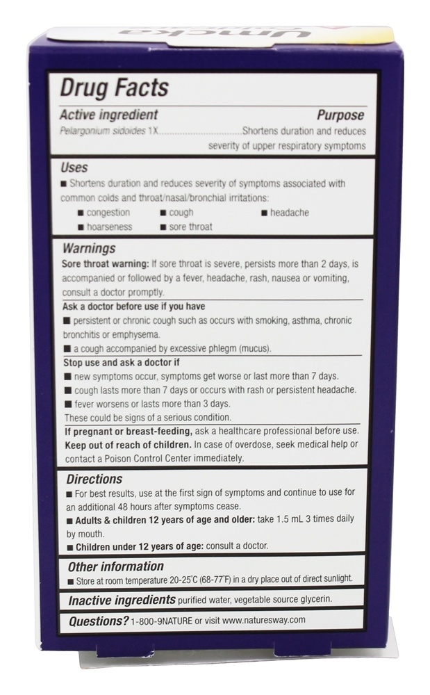 Umcka ColdCare Original - 2 oz. Nature's Way - Imagem 2