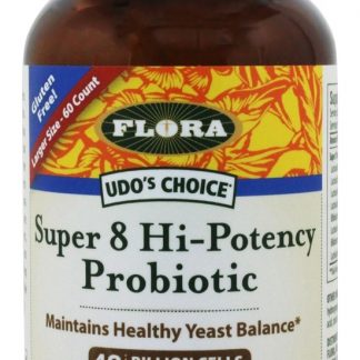 Udo Escolha Super 8 Oi-Potência Probiotic 42 Bilhões de UFC - Cápsulas 60 Flora