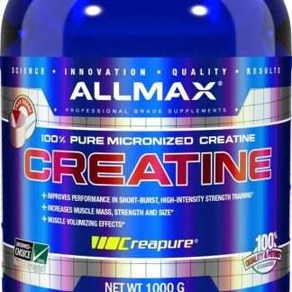 100 % Pure Pó de creatina alemã micronizada - 1000 Gramas AllMax Nutrition
