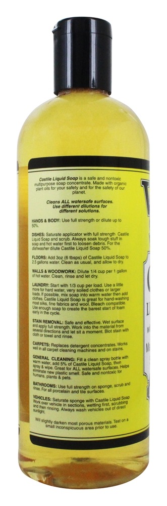 Aloés Castela Líquido Sabão Lemongrass Zen - 16 fl. oz. Vermont Soapworks - Imagem 3