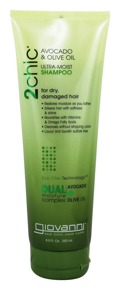 2Chic abacate e azeite de oliva shampoo ultra-úmido - 8.5 fl. oz. Giovanni