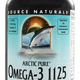ArcticPure Omega-3 de Óleo de Peixe 1125 mg. - 120 Softgels Source Naturals