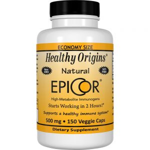 EpiCor Imunógenos de Alto Metabólito 500 mg. - Cápsulas 150 Healthy Origins