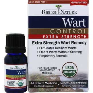 Força extra do controle da verruga - 11 ml. Forces of Nature