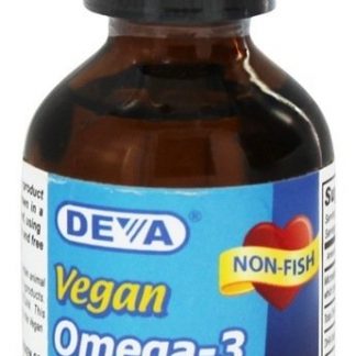 Líquido Omega - 3 Limão vegano DHA-EPA - 2 fl. oz. Deva Nutrition