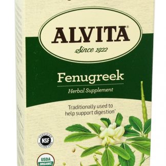 Chá de Feno-grego Orgânico - 24 Saquinhos de Chá Alvita